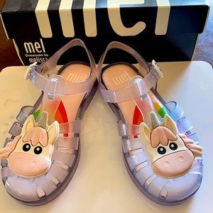 MINI MELISSA sz 12 unicorn jelly